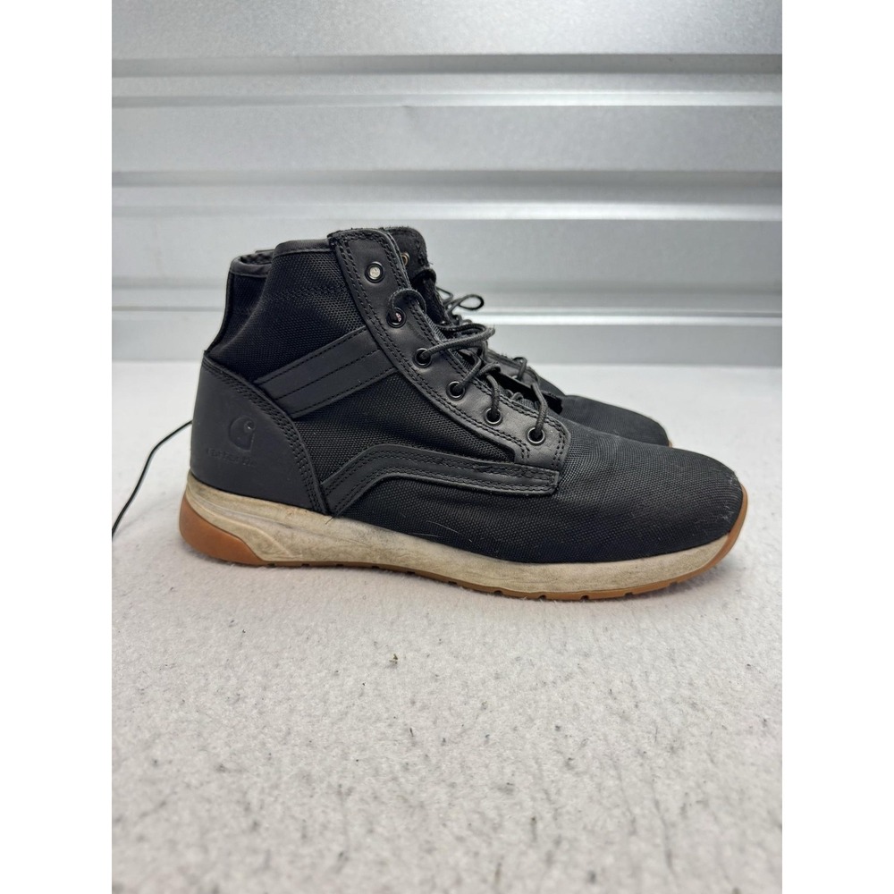 Carhartt Chukka Boots Mens Size 12 Black Synthetic Work Slip Resistant FA5041-M